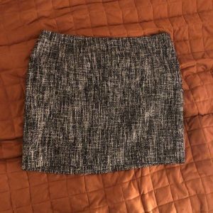 Theory Thick Grey Mini Skirt